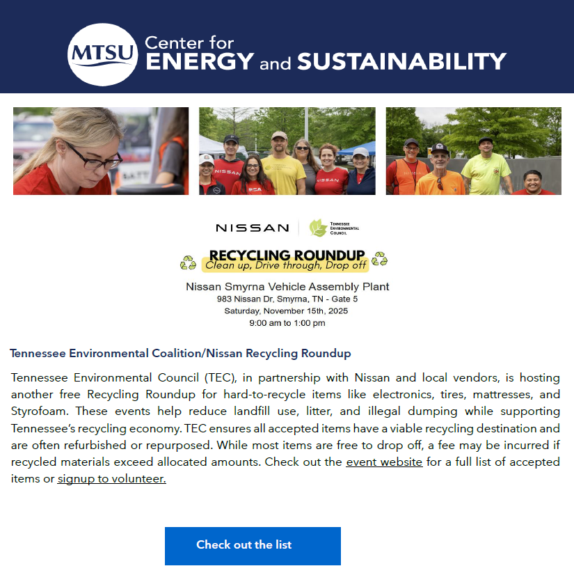 Image of the November 2025 Newsletter