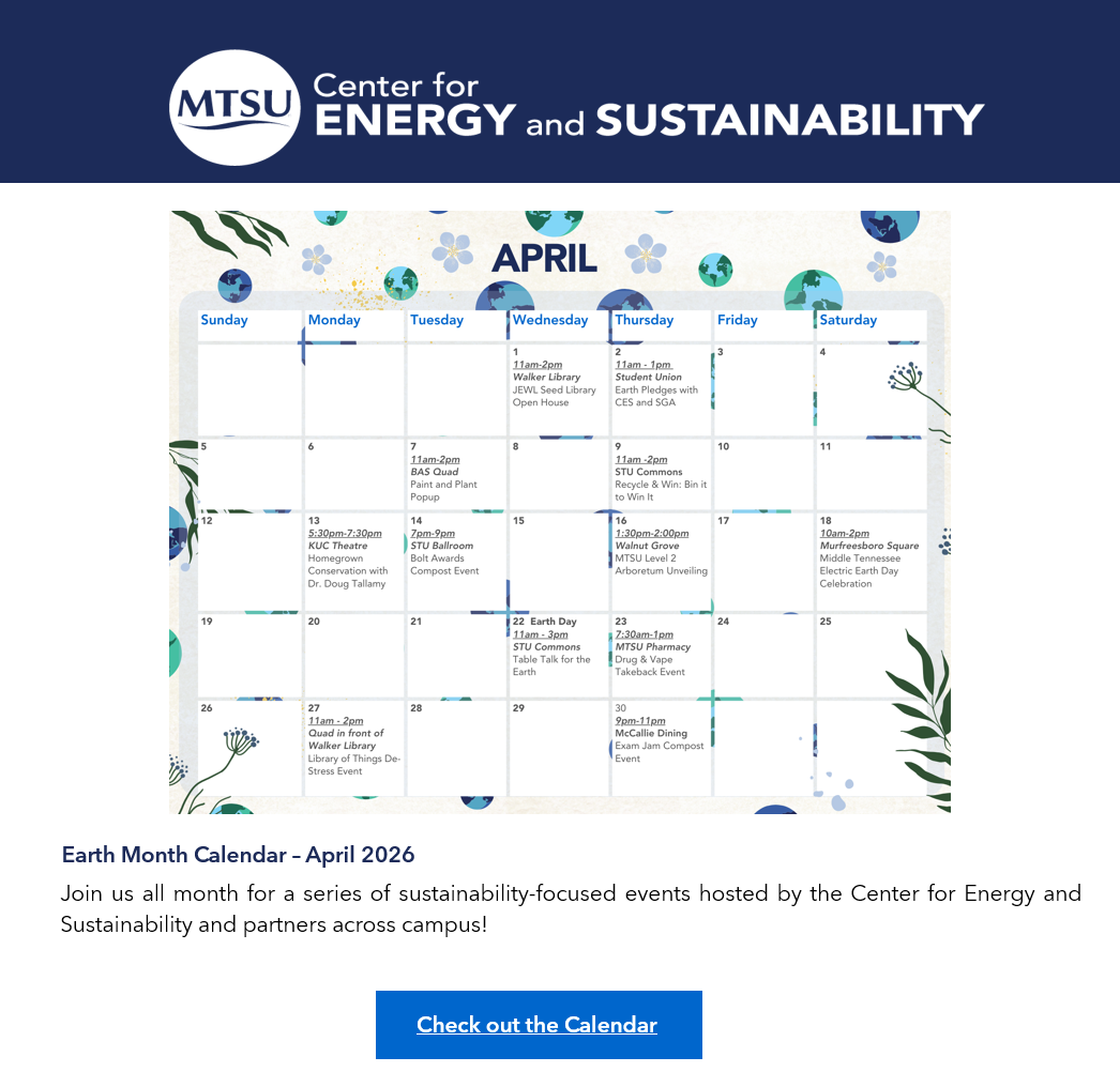 Image of the March 2026 Newsletter